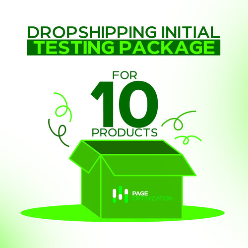 Dropshipping Initial Testing Package for 10 Products